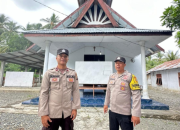 Polsek Ulubongka Patroli Rutin Di Gereja, Pastikan Ibadah Minggu Berjalan Khidmat