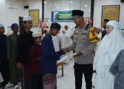 Kapolres Touna Buka Puasa Bersama Dengan Santri Ponpes Chairul Amin