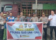 Polres Touna Gelar Program Jumat Curhat Sambangi Pangkalan Gas Elpiji