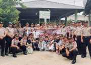 Jelang Idul Fitri Siswa Setukpa SIP 55 Polda Sulteng Gelar Baksos di Panti Asuhan Al-Amaanah Kota Palu