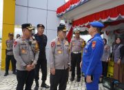 Kapolda Sulteng Cek Pos Pengamanan Mudik di Palu dan Donggala