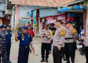 Irwasda Bersama PJU Polda Sulteng Cek Kesiapan Pos Pengamanan Lebaran di Banggai