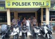Polsek Batui Bersama Polsek Toili Tangkap Sindikat Curanmor Di Dataran Toili