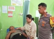 Kelelahan Saat Bertugas Amankan Arus Mudik, Anggota Polres Banggai Dirawat Intensif 