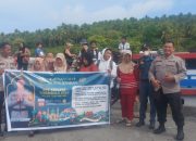 Arus Balik Lebaran, Subsatgas Binmas Polres Touna Perketat Pengamanan Di Pelabuhan Ampana
