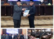 DPRD Bersama Pemkab Banggai Gelar Rapat Paripurna Terkait Penyampaian Nota Pengantar LPK