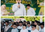 Bupati Banggai Hadiri Tabligh Akbar dan Halal Bihalal di Toili