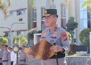 Kapolda Sulteng Pimpin Upacara Hari Kesadaran Nasional, Tekankan Profesionalisme Kepada Jajarannya