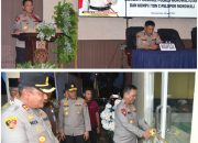 Kapolda Sulteng Kunker ke Polres Morut Berikan Arahan Kepada Personel dan Resmikan Fasilitas Pelayanan