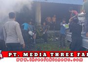 Aparat Polsek Lamala Datangi TKP Kebakaran Rumah Di Masama
