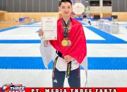Personel Polda Sulteng Ukir Prestasi Internasional, Borong Tiga Medali Dari Kejuaraan Taekwondo Dunia Di Jepang