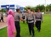 Wakapolres Banggai Pimpin Kenaikan Pangkat Pengabdian Kompol Haryadi