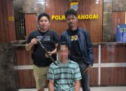 Polisi Tangkap Seorang Pria Diduga Tagih Utang Pakai Parang
