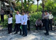 Polisi Amankan Jalannya Eksekusi Pengosongan Lahan Sengketa Oleh PN Luwuk