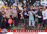 Peringati May Day, Polres Banggai Bagikan Makanan Gratis Kepada Buruh