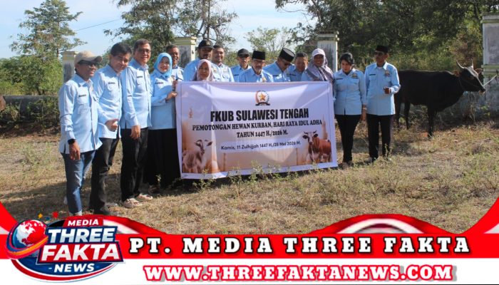 FKUB Sulteng Salurkan Tiga Ekor Sapi Kurban, Wujud Nyata Kerukunan Lintas Agama