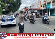 Cegah Kemacetan dan Kejahatan Jalanan, Satlantas Polres Banggai Gatur Lalin