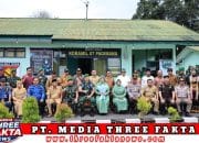 Kapolsek Pagimana Dampingi Dandim 1308 LB Kunker Di Danramil 1308
