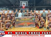 Perdana di Kapolri Cup, Tim Basket Polda Sulteng Raih Kemenangan