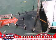 Tim Inafis Polres Banggai Olah TKP Kebakaran Kapal Wisata di Teluk Lalong Luwuk