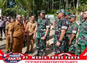 Pangdam I/BB Tinjau Pembangunan Jembatan Perintis Sungai Hou Di Nias