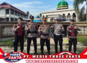 Wakapolres Touna Cek Anggotanya Melakukan Pengamanan Sholat Idul Adha