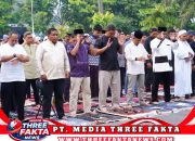 Pangdam I/BB Sholat Idul Adha dan Serahkan Hewan Kurban di Makodam Medan