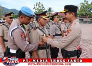 Kapolres Touna Pimpin Sertijab 11 PJU dan Kapolsek