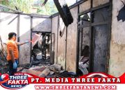 Polres Banggai Olah TKP Kebakaran Rumah Warga di Luwuk