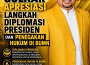 Hasan Alkatiri: Diplomasi Presiden dan Penegakan Hukum Jadi Fondasi Penguatan Ekonomi Nasional