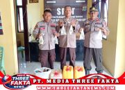 Polsek Kintom Razia Miras Sita 66 Liter Cap Tikus Siap Edar