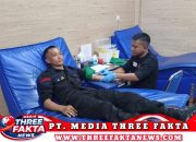Personel Satbrimob Polda Gelar Donor Darah