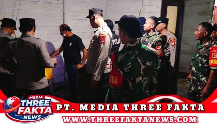 TNI-Polri Razia Miras Sita Puluhan Liter Miras Cap Tikus