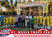 Kapolsek Bualemo Hadiri Penutupan Turnamen Sepak Bola Pohimun Cup II di Tikupon