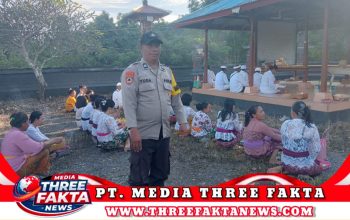 Jajaran Polres Banggai Amankan Jalannya Hari Raya Galungan Umat Hindu