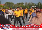 Polda Sulteng Gelar Olah Raga Bersama dengan Masyarakat dan Layanan Gratis di Car Free Day
