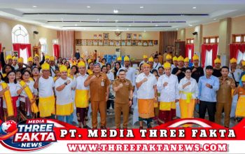 Bupati Amirudin Lepas Kontingen Utsawa Dharma Gita Menuju Kota Palu