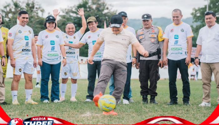Bupati Amirudin Desak ASKAB Pantau Turnamen Sepak Bola