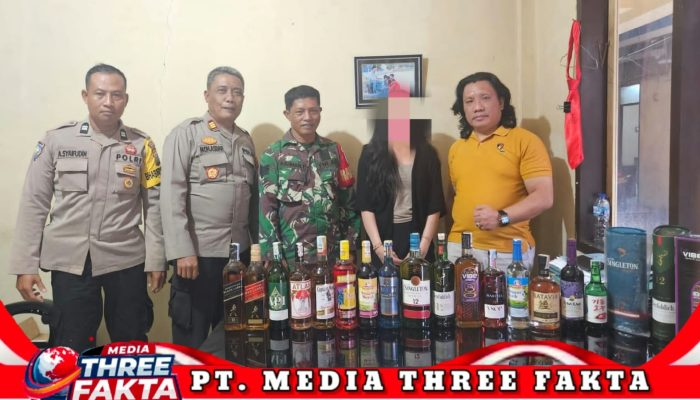 Polisi Sita 173 Botol Miras di Salah Satu Indekos di Luwuk