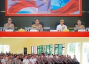 Kapolda Sulteng Tekankan Profesionalisme Penyelidikan Saat Beri Arahan kepada Personel Polres Banggai
