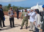 Dandim 1507/Saumlaki Hadiri Groundbreaking PSN Blok Masela yang Dipimpin Menteri ESDM Bahlil Lahadalia
