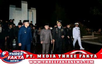 Bupati Banggai Hadiri Upacara Kehormatan dan Renungan Suci Jelang HUT ke-81 RI di TMP