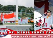 Bupati Amirudin Pimpin Upacara Penurunan Bendera HUT ke-81 RI